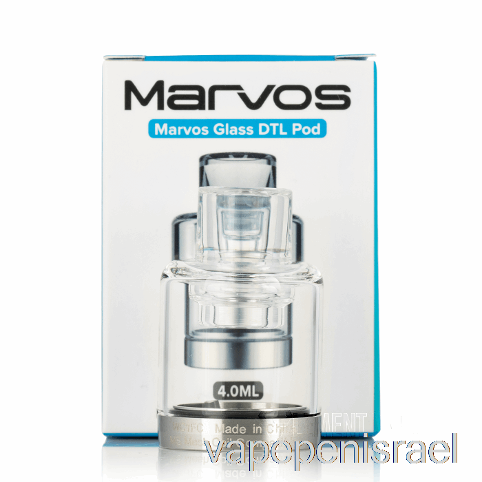 Vape Israel Freemax Marvos T תרמילי זכוכית 4 מ"ל חד פעמיים